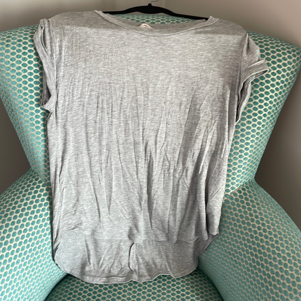 Rebel Society grey short sleeved shirt